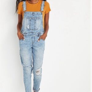 Maurice’s Blue Denim Overalls size 4